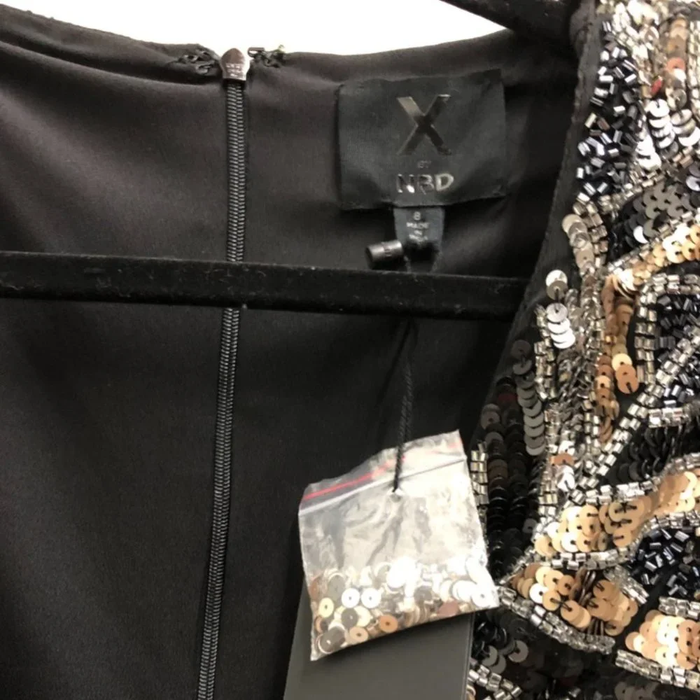 NBD x Gloria Sequin Cocktail Dress